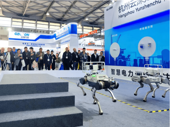 亚运“地下守护者”亮相上海国际电力展，展示机器狗代人全流程巡检