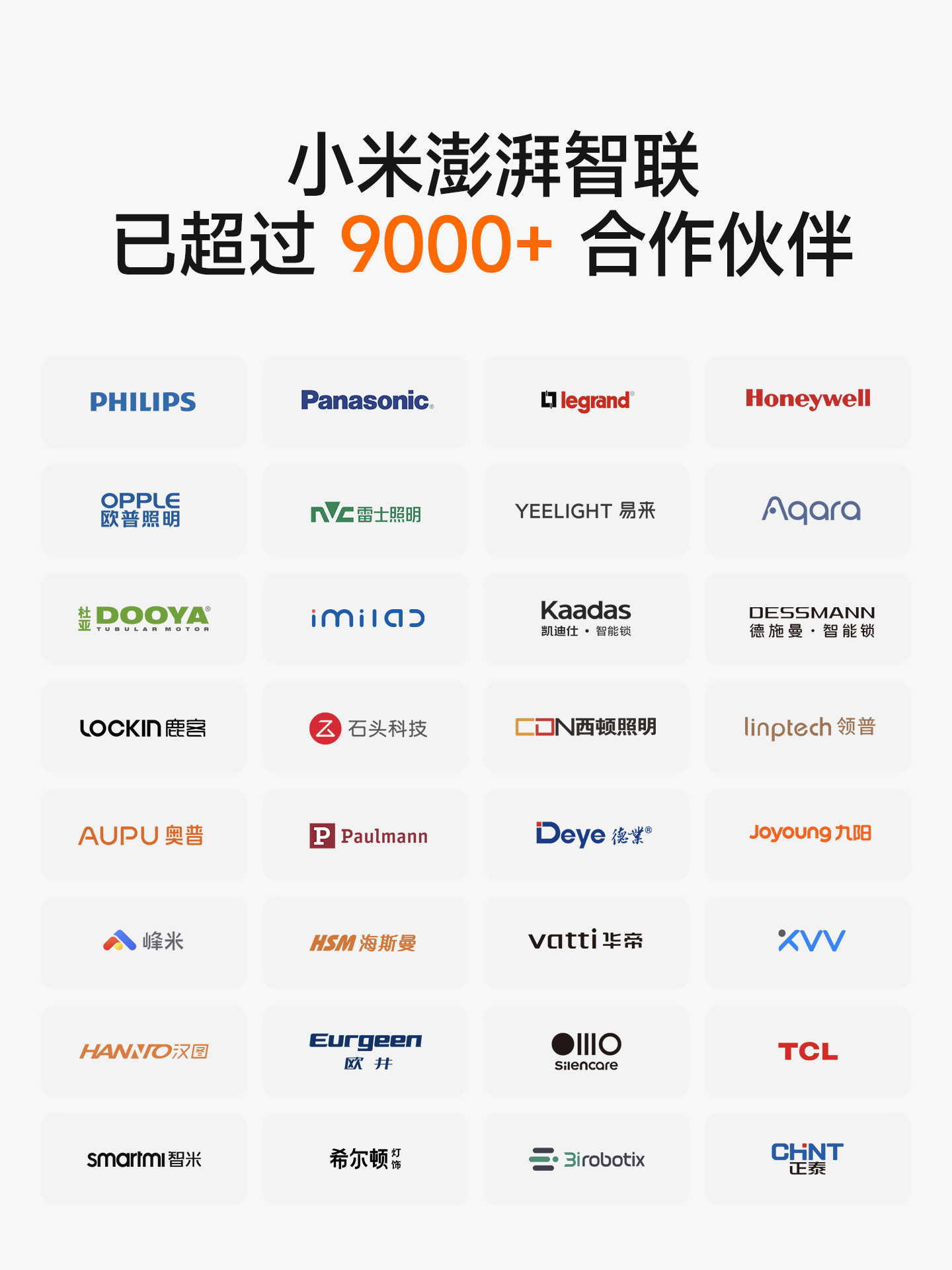 小米澎湃智联品牌发布：面向人车家全生态，已拥有 9000+ 伙伴