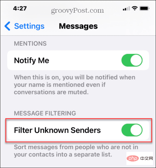 3-hide-unkown-senders-spam-texts-on-iPhone