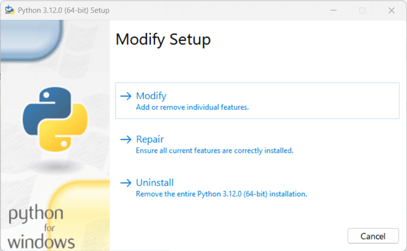 验证 Python 安装的多种方法 Windows 11