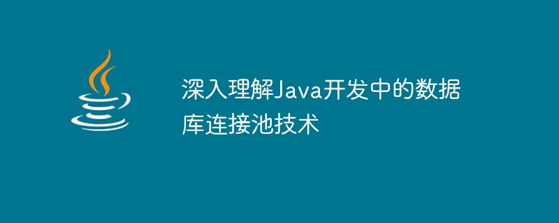 深入理解Java开发中的数据库连接池技术