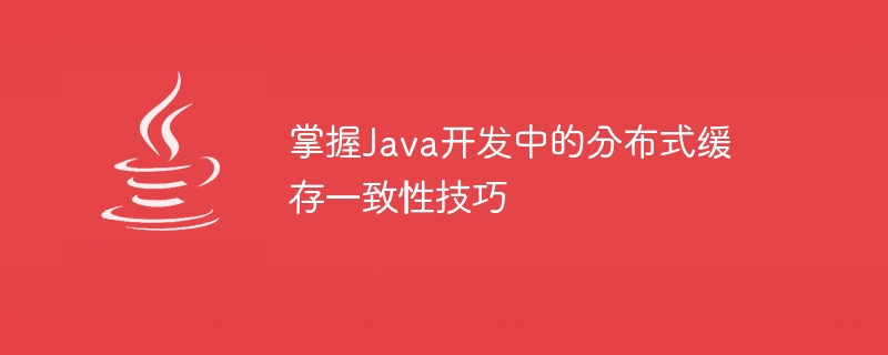 掌握Java开发中的分布式缓存一致性技巧