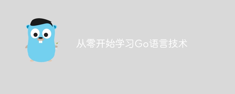 从零开始学习Go语言技术