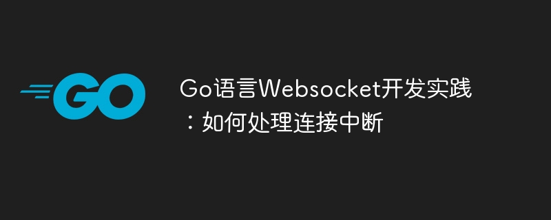 Go语言Websocket开发实践：如何处理连接中断