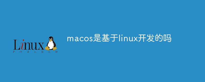 macos是基于linux开发的吗